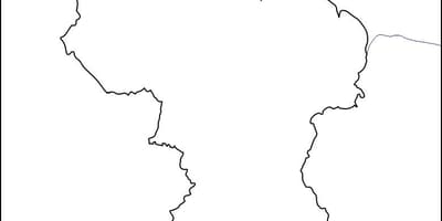 Üres térkép Guyana